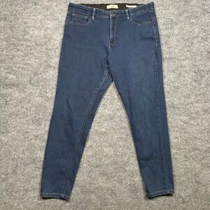 Angels Forever Young 360 Sculpt Skinny Jeans Womens 16 Dark Wash High Rise Blue